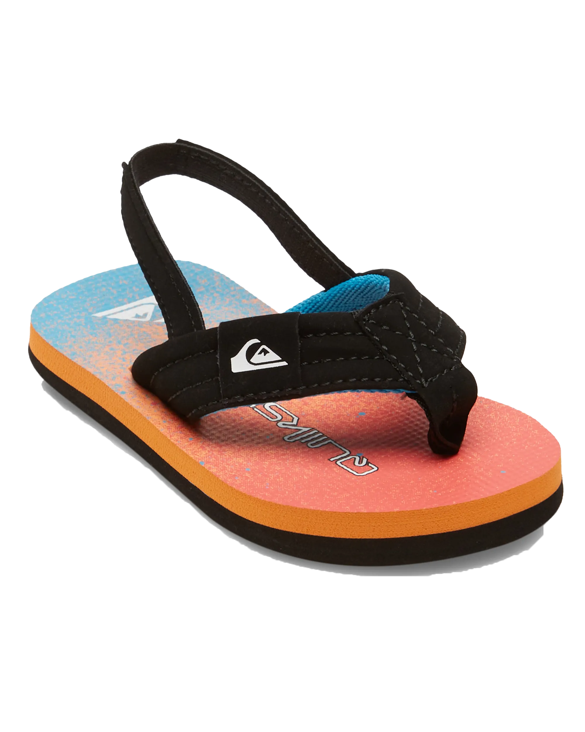 Boys Molokai Layback Toddler Flip Flops in Blue, Blue & Orange