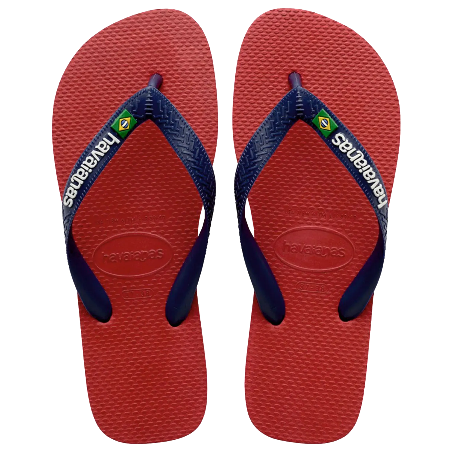 Brasil Logo Flip Flops