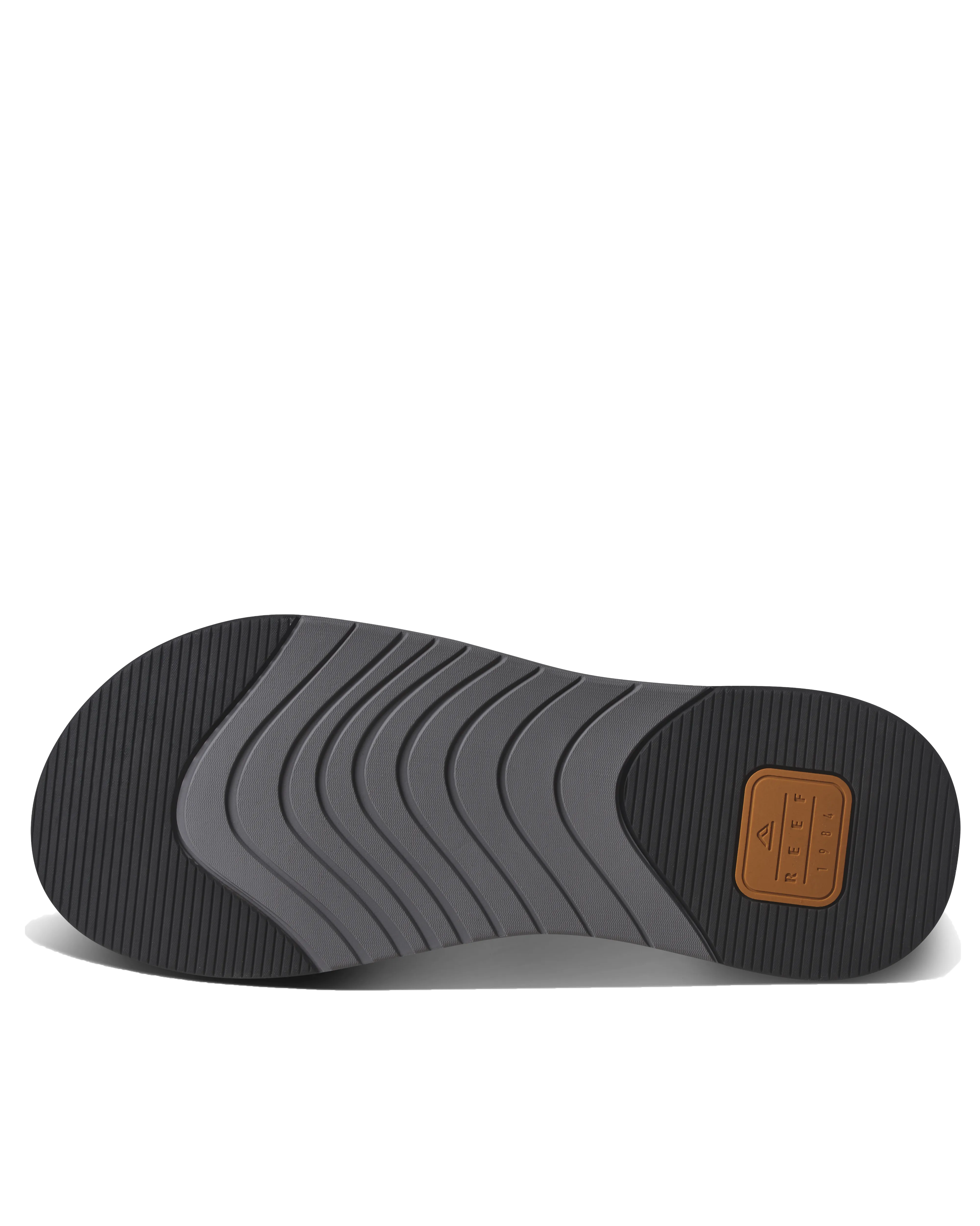 Cushion Norte Flip Flops in Dark Grey