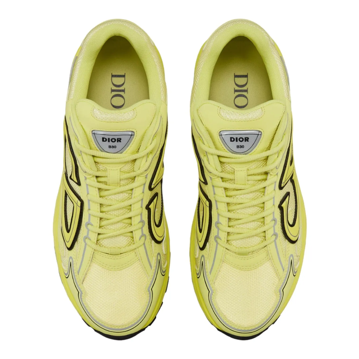 Dior B30 Trainer Neon Yellow