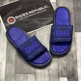 Dolce & Gabbana DG Slide - Royal Blue Pool Slides