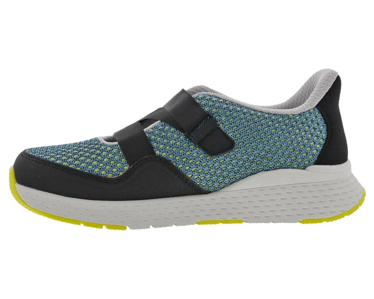 Drew Bayside Women's Comfort Sneaker Shoe In Teal Combo