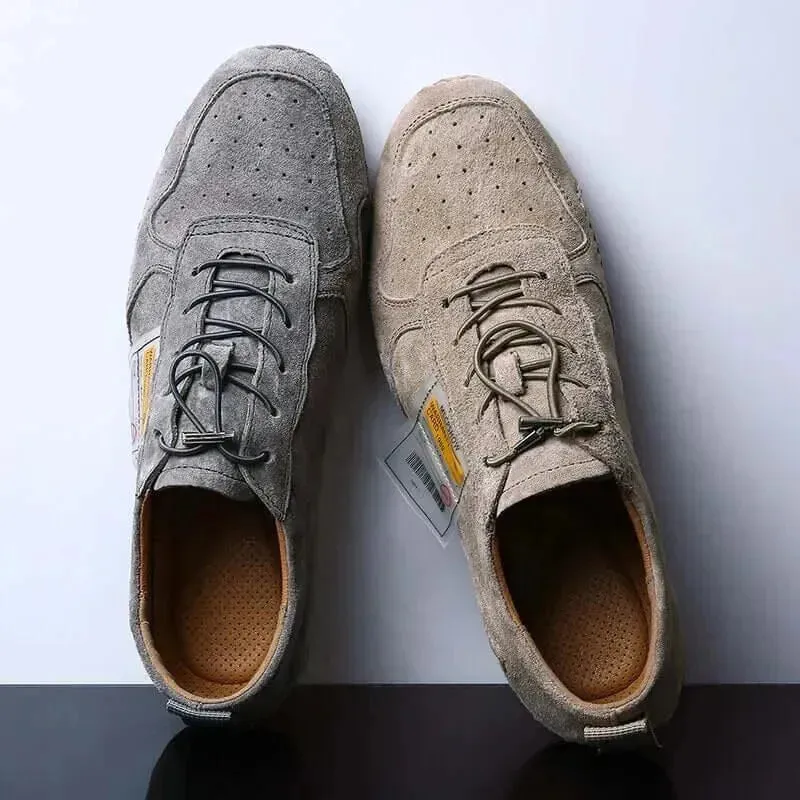 Finch - Breathable Lace-Up Sneakers  Trainers