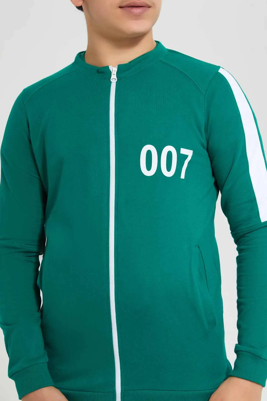 Green Active Sweatshirt