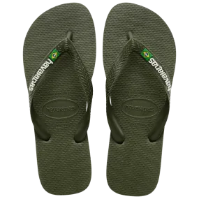 Havaianas Unisex Brazil Logo Green