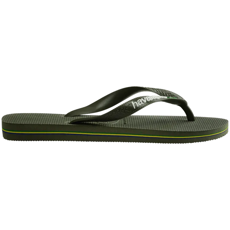 Havaianas Unisex Brazil Logo Green