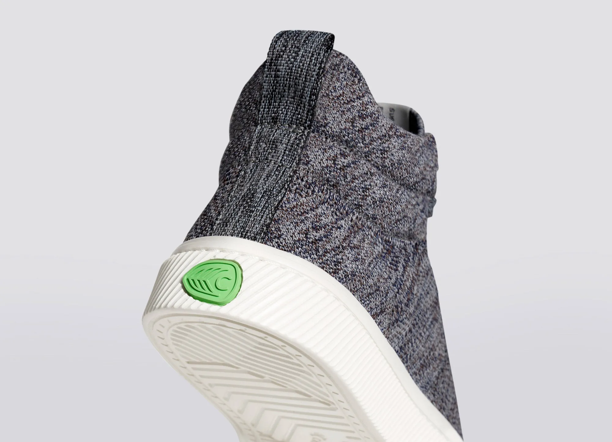 IBI High Stone Grey Knit Sneaker Men