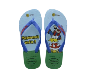 Mario Bros Flip Flops