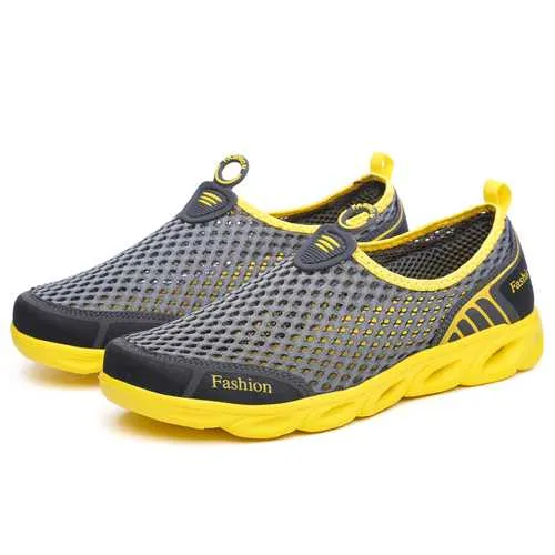 Men Comfy Breathable Mesh Sneakers Sports Shoes