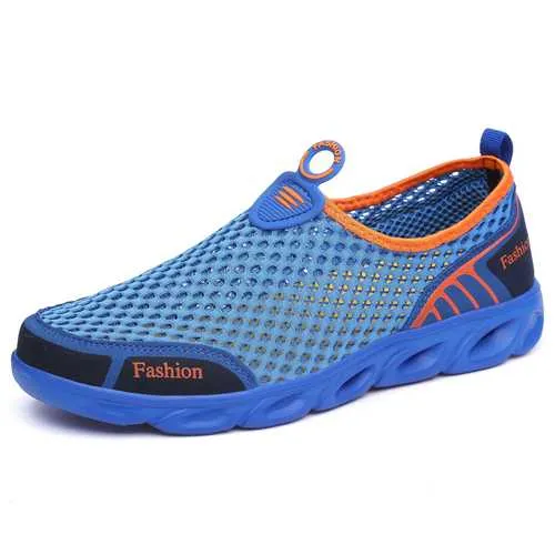 Men Comfy Breathable Mesh Sneakers Sports Shoes