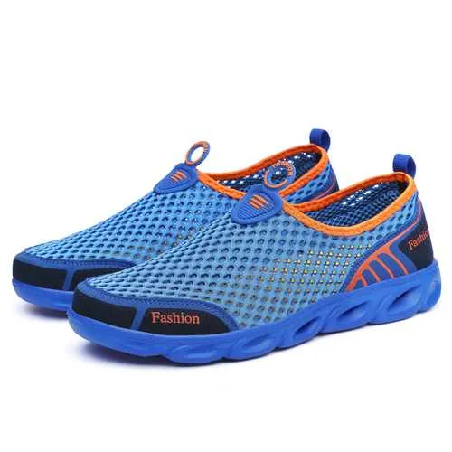 Men Comfy Breathable Mesh Sneakers Sports Shoes