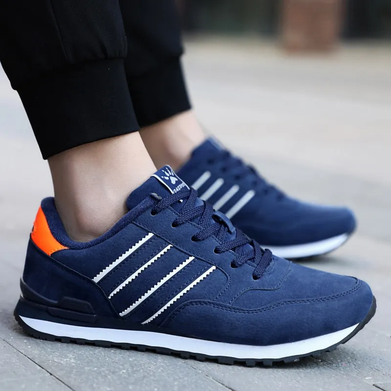 Men's Spring/Autumn Casual Breathable Suede Sneakers