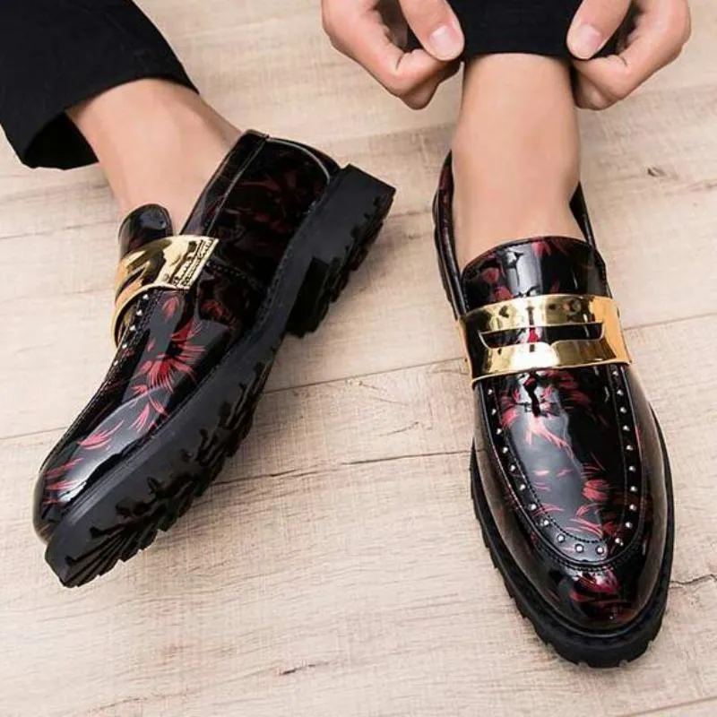 Men's Wedding Leather Loafers