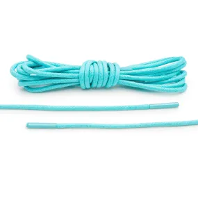 Mint Waxed Dress Shoelaces