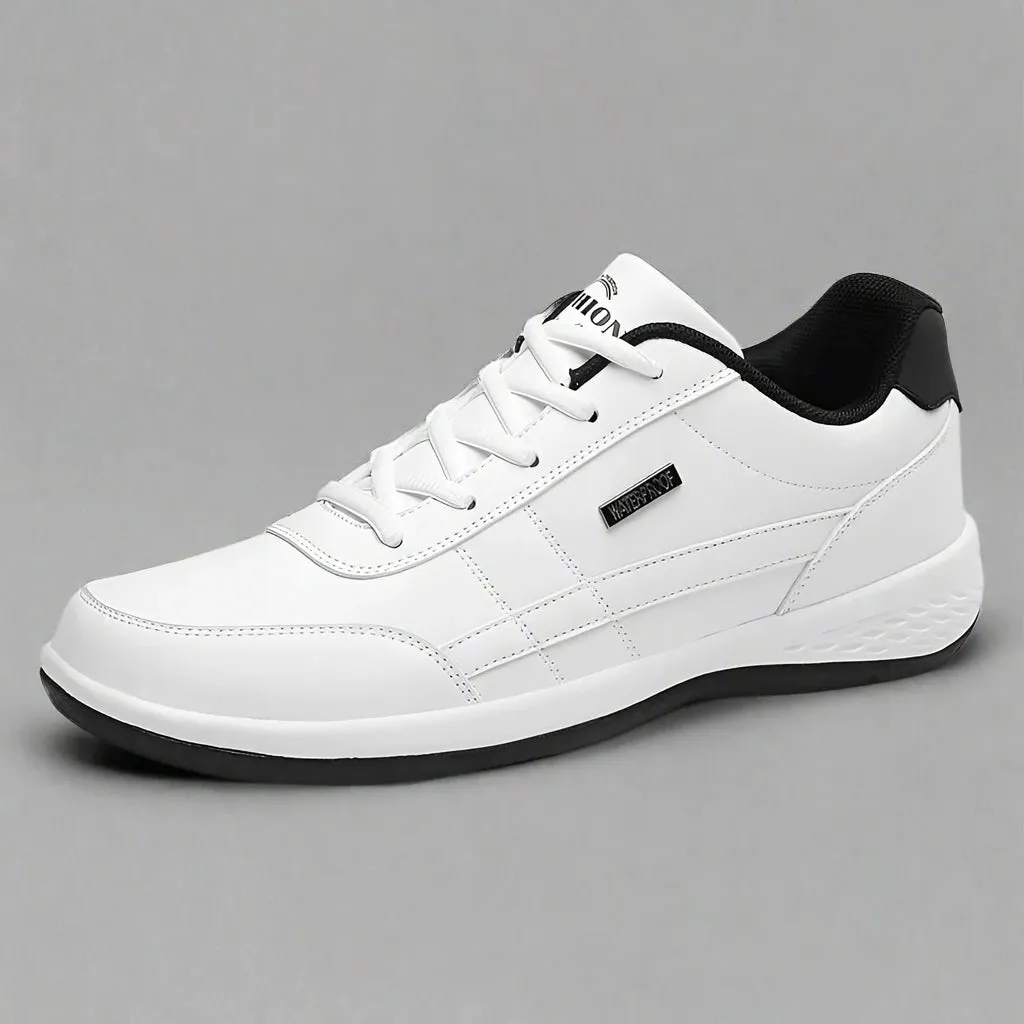 OB Pu Leather Breathable Leisure Sneakers