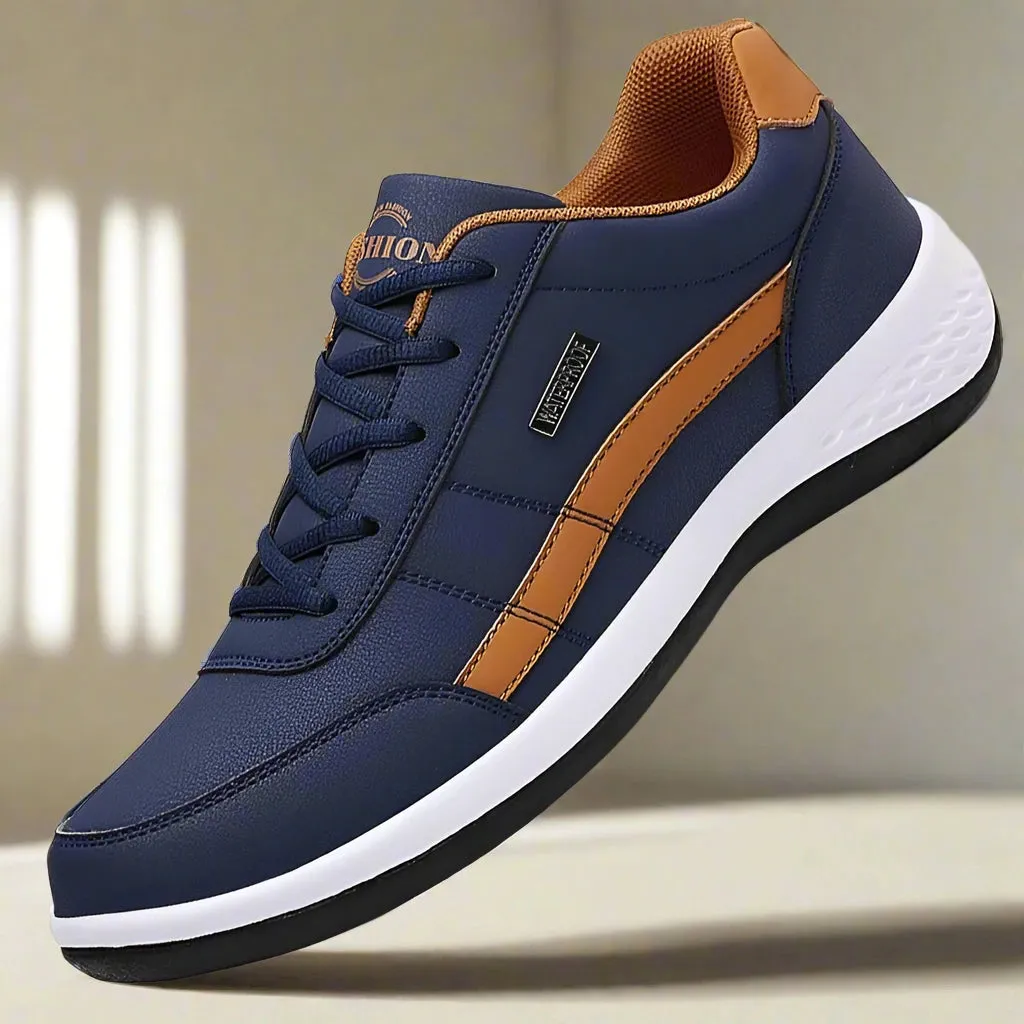 OB Pu Leather Breathable Leisure Sneakers