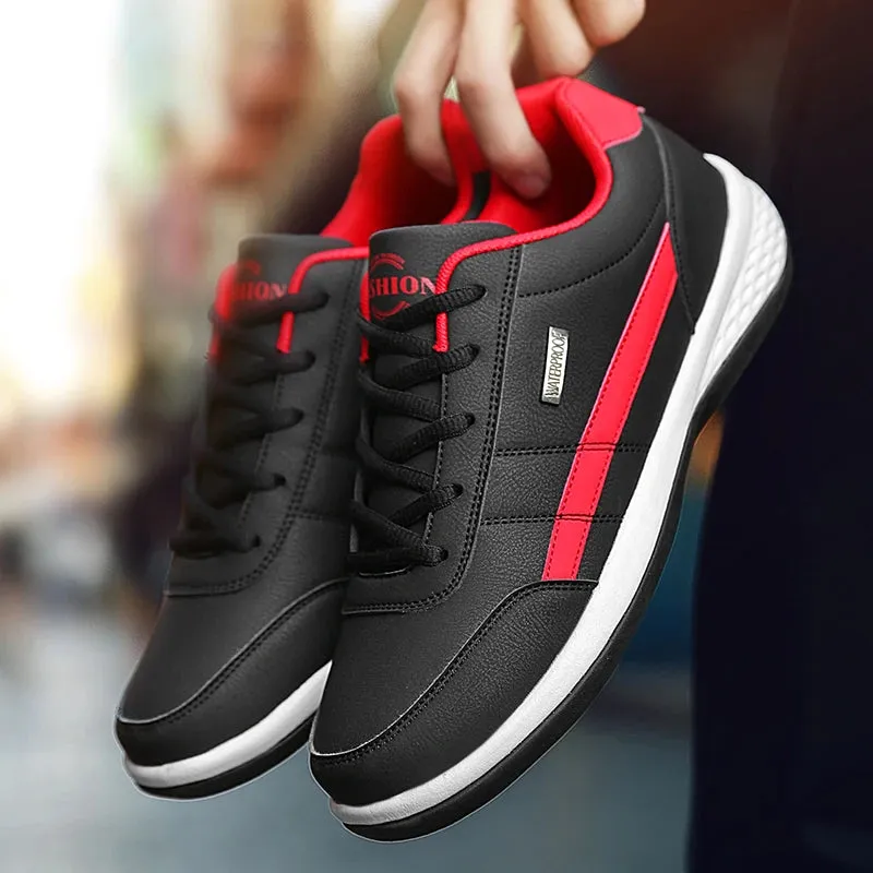 OB Pu Leather Breathable Leisure Sneakers