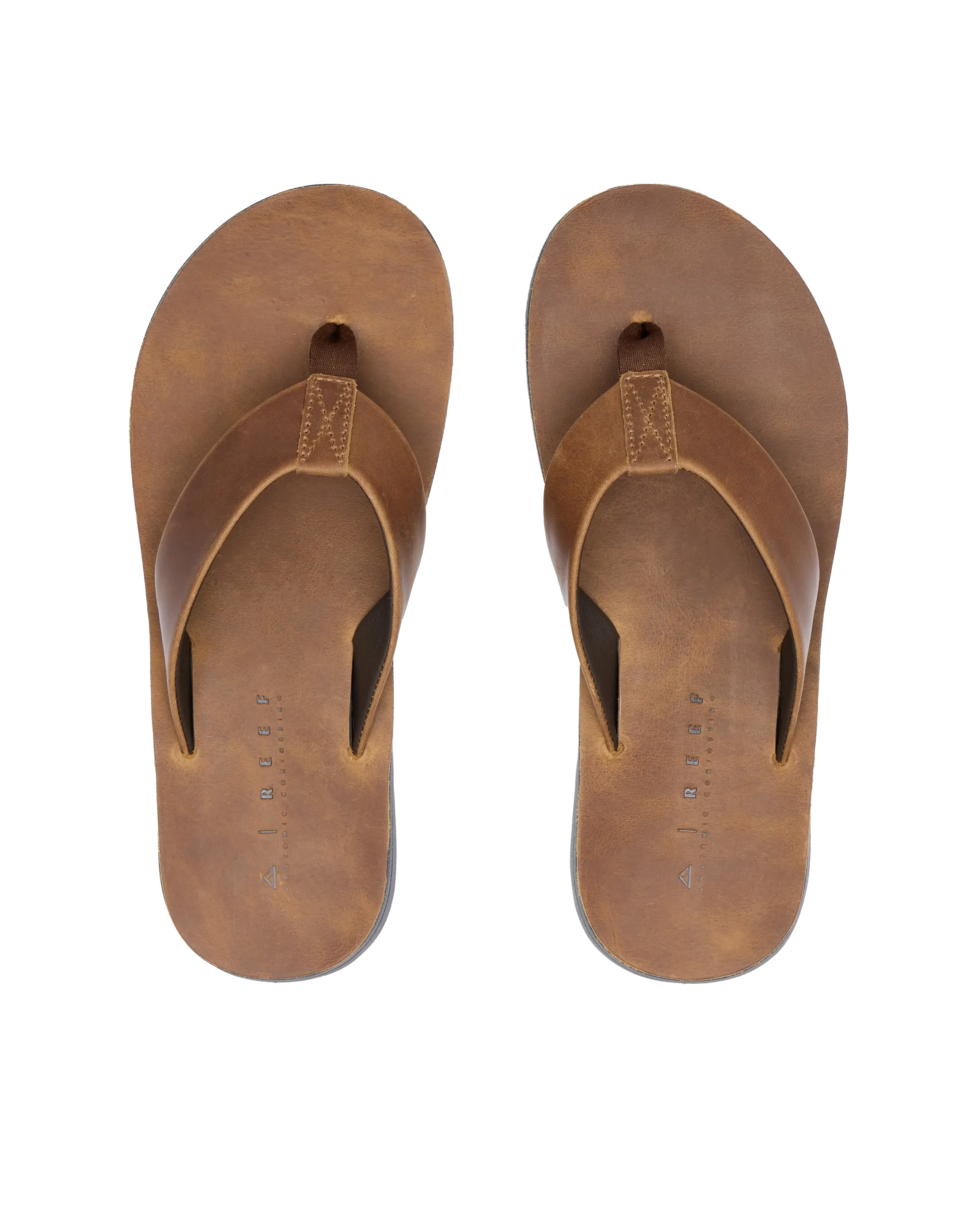 Ojai Classic Flip Flops in Dark Brown