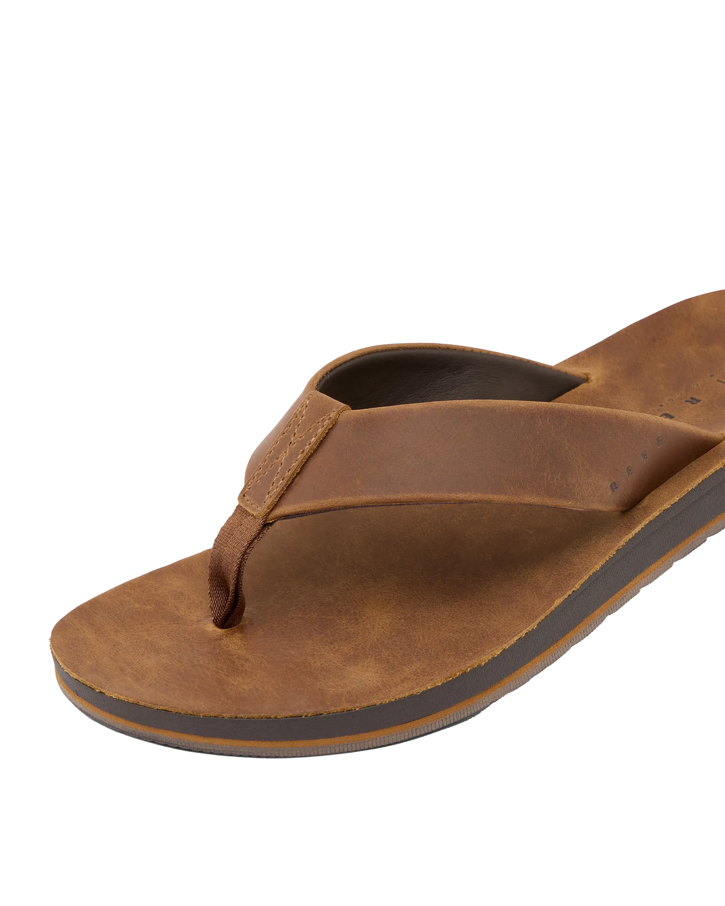 Ojai Classic Flip Flops in Dark Brown