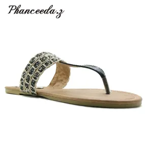 PHANCEEDA Z Beach Flip Flops