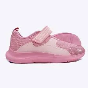 Pink mesh velcro sneaker