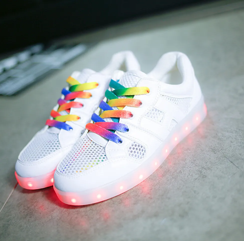 RAINBOW LIGHT UP SHOES