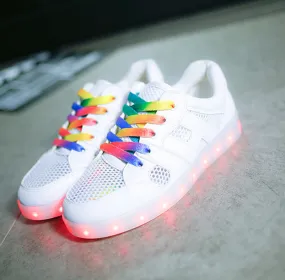 RAINBOW LIGHT UP SHOES