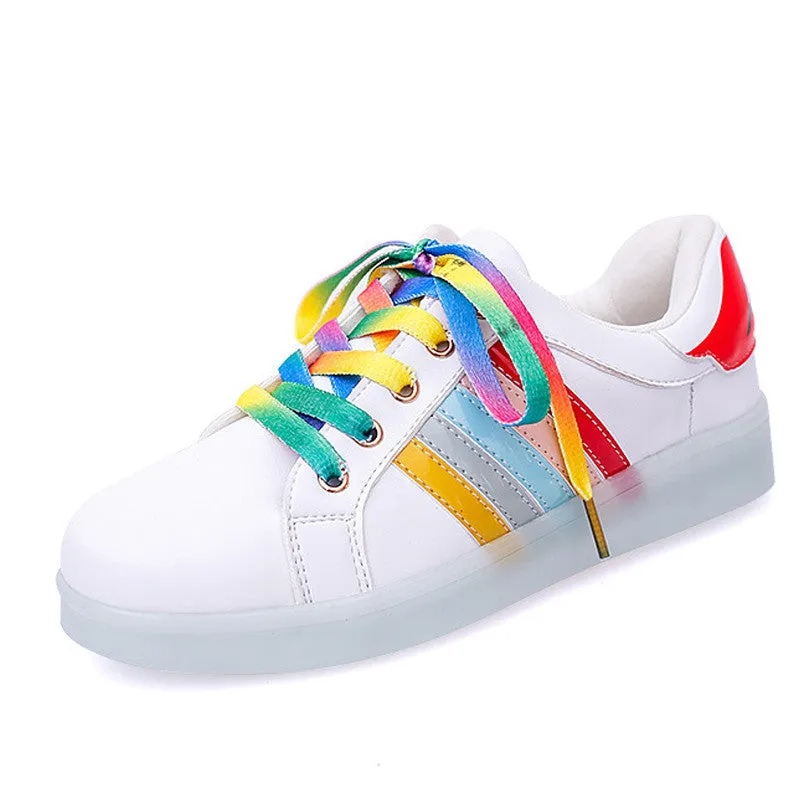 RAINBOW LIGHT UP SHOES