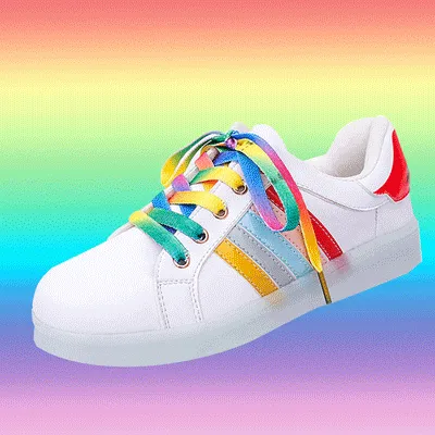 RAINBOW LIGHT UP SHOES