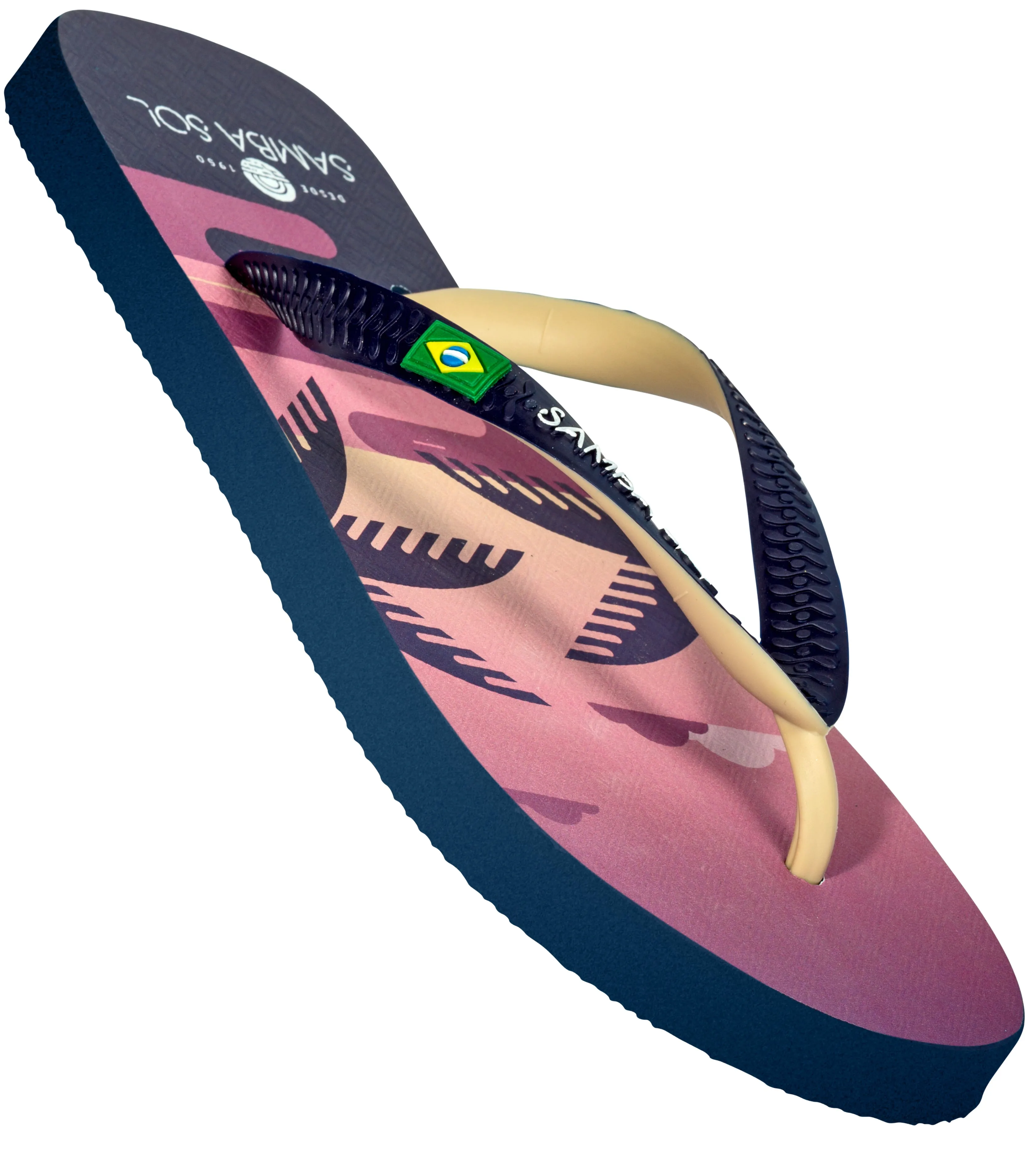 Samba Sol Men's Beach Collection Flip Flops - Copacabana