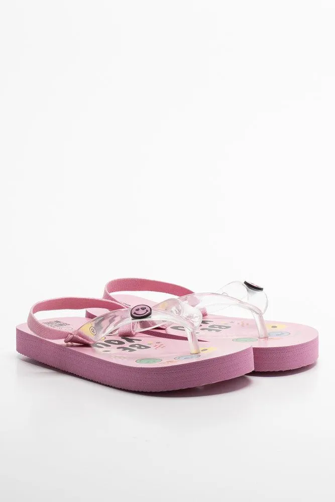 SmileyWorld Flip Flop Pink