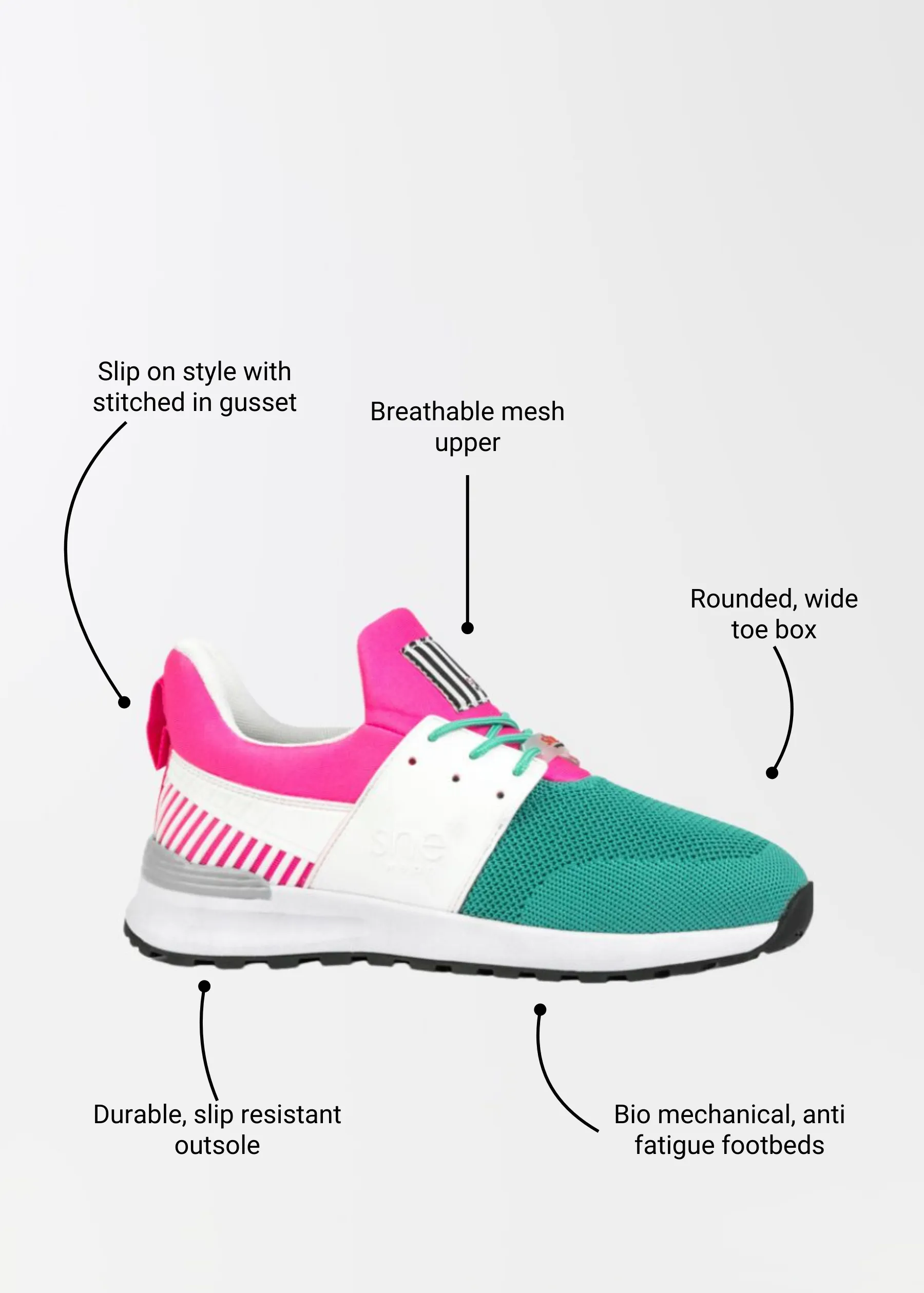 Steps: womens active sneakers