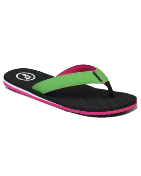 Tradd Flip Flops in Black