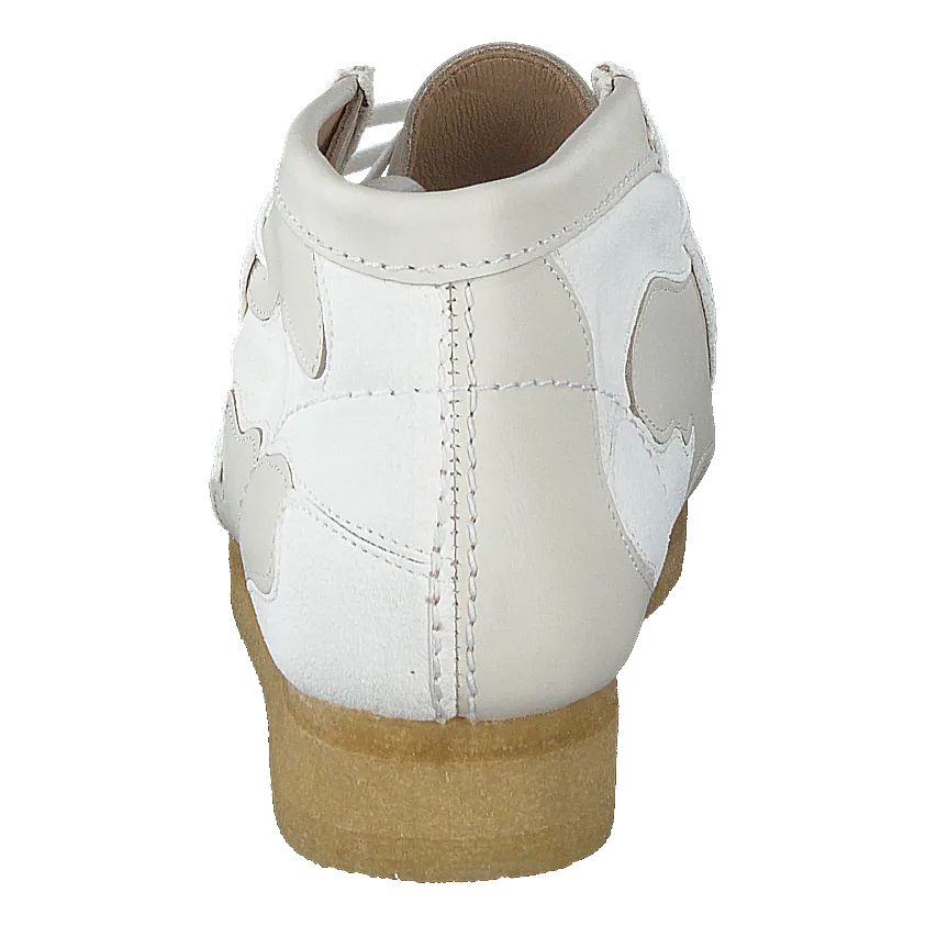 Wallabee Patch White Combi