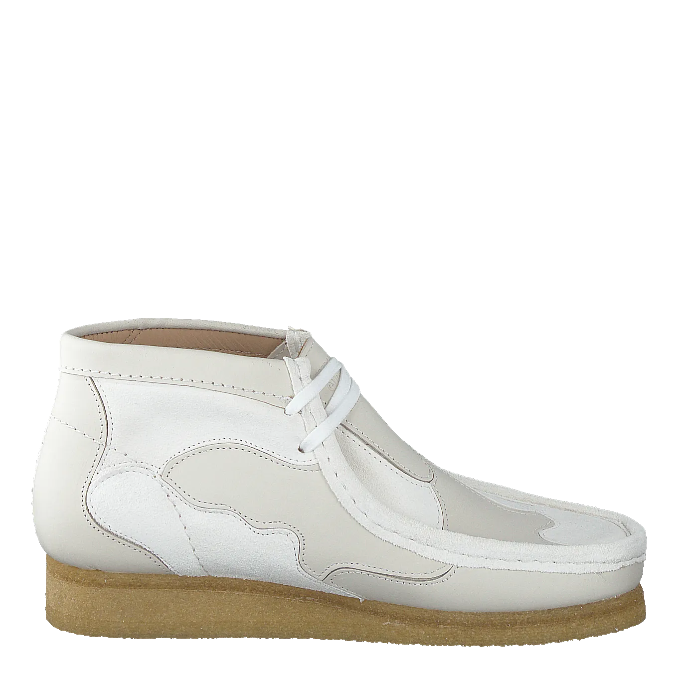 Wallabee Patch White Combi