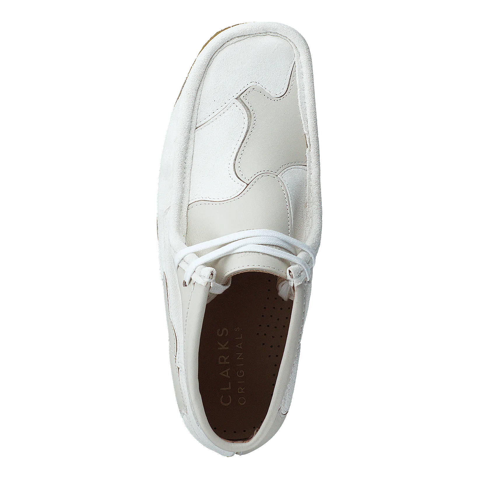 Wallabee Patch White Combi