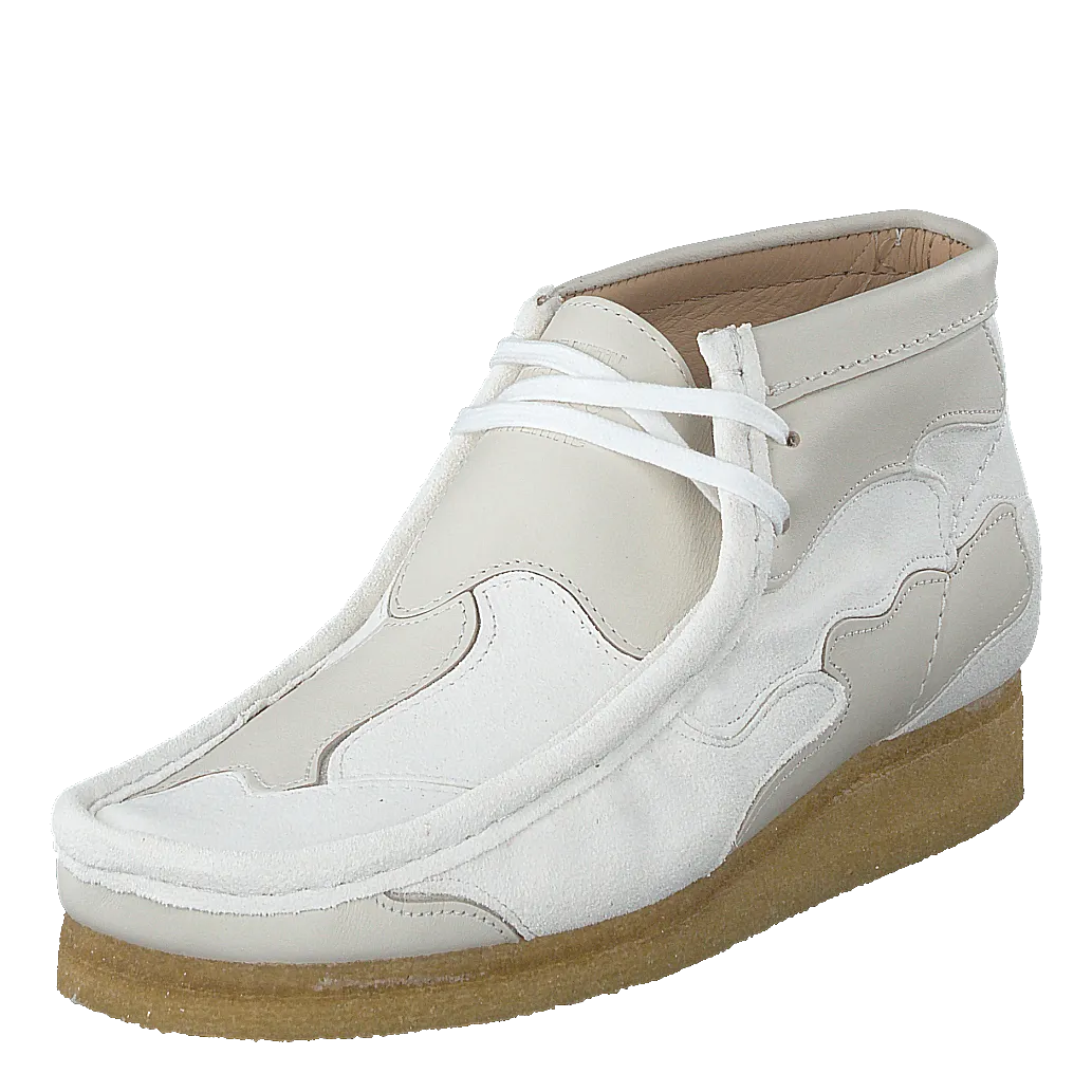 Wallabee Patch White Combi