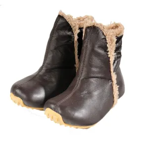 Winter Boots In Brown