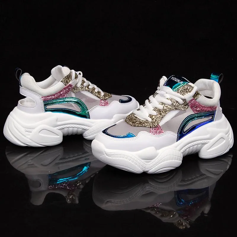 Women's Summer Shiny Sneakers